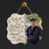 Your Wings Were Ready But My Heart Was Not Custom Wood Sign  Personalized Wooden Name Signs  Memorial Benelux Wooden Christmas Tree Decorations