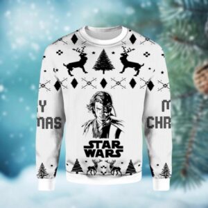 Anakin Darth Vader Merry Xmas Ugly Sweater  Star Wars Villains Christmas Sweater  Disney Christmas Party Gift  Xmas Season Outfit