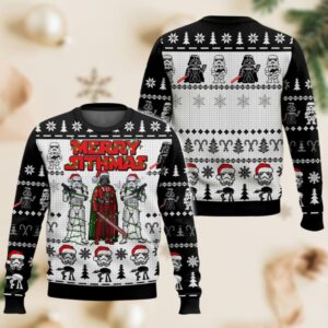 Star Wars Merry Sithmas Ugly Sweater  Stormtrooper Darth Vader Sweater  Disney Character Xmas Sweashirt  Christmas Gift For Men Women
