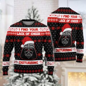 Christmas Darth Vader Ugly Sweater  Star Wars Sweater Men  This Is The Way Shirt  Disneyland Christmas Sweater  Disney Birthday Gift