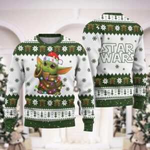 Christmas Baby Yoda Ugly Sweater  Disney Star Wars Holiday Sweater  Grogu Xmas Shirt  Magic Kingdom Tee  Gift For Women And Men