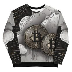 Bitcoin Cloud Art Sweatshirt