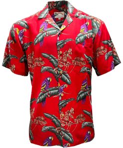 Hawaiian Shirt Jungle Bird – Men's Magnum PI Classic Tropical Wear