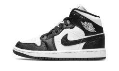 Air Jordan 1 Mid Homage Black White DR0501-101 Running Sneakers