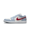 Air Jordan 1 Low Blue Whisper Dune Red - Dc0774-164 Basketball Sneakers