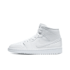Air Jordan 1 Mid 'White Snakeskin' – Iconic Sneaker – BQ6472-110
