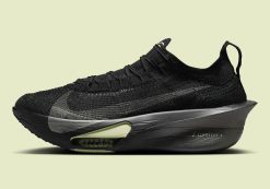 Air Zoom Alphafly Next% 3 Black Olive Aura Carbon Plate Running Shoes HV6350-001