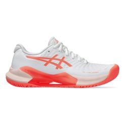 ASICS Gel-Challenger 14 Women’s Tennis Shoes White Sun Coral 1042A231-101
