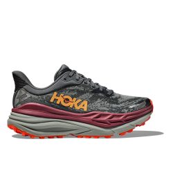 Hoka Stinson 7 Castlerock Cabernet Trail Running Shoes 1141530-CCBRN