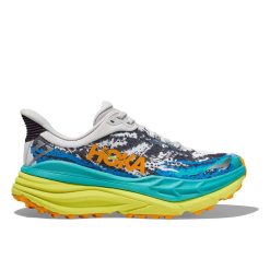 Hoka Stinson 7 White Primrose Trail Running Shoes 1141530-WEPR