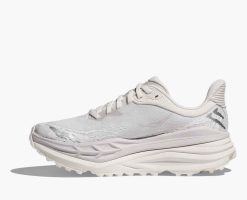 Hoka Stinson 7 Triple White Trail Running Shoes 1141530-WWH