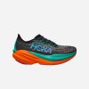 Hoka Mach X 2 Black Aqua Sneakers 1155119-BCQ Running Shoes