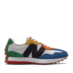 New Balance 327 Multicolor Suede Nylon Retro Sneakers MS327PBA