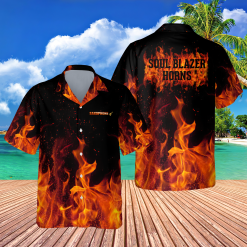 Soul Blazer Horn - Saxophone Hawaiian Shirt