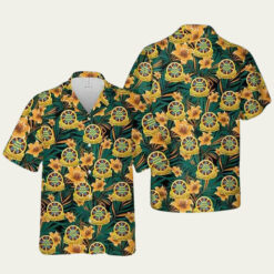 1144th Transportation Battalion Hawaiian Shirt with Army Unit Design