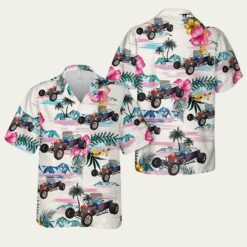 1923 T-Bucket Hot Rod Hawaiian Shirt for Classic Car Enthusiasts