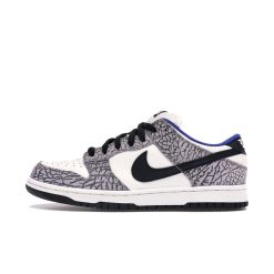 SB Dunk Low Supreme White Cement Skate Shoes – Iconic 2002 Limited Edition 304292-001