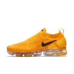 Air VaporMax Moc 2 University Gold Women’s Sneakers – Flyknit & Translucent Air Sole AJ6599-700