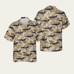 Air Force Aerospace Hawk Hawaiian Shirt