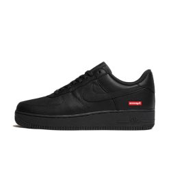 Air Force 1 Low Supreme Black Sneakers – Iconic NYC Collab CU9225-001
