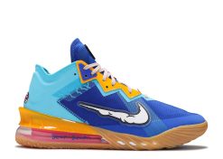 LeBron 18 Low Wile E. vs Roadrunner Basketball Shoes – Space Jam Special Edition CV7562-401 / CV7564-401