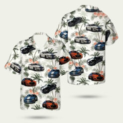 Ford Shelby Mustang Gt350 Hawaiian Shirt