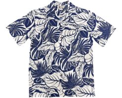 Men's Hawaiian Shirt - Island Harmony White Print Polyester Casual Summer Shirt