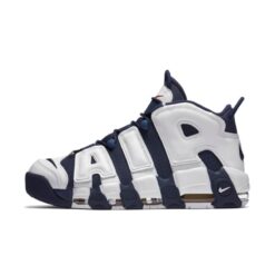 Nike Air More Uptempo Olympic for Men Midnight Navy Gold Basketball Shoes Reissue 2020 414962-104