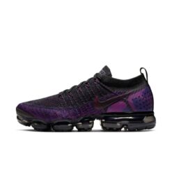 Nike Air VaporMax 2 Midnight Purple Flyknit Running Sneakers with VaporMax Pods 942842-013