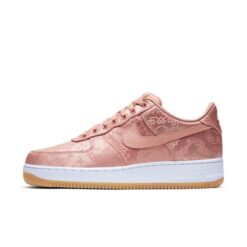 Nike Air Force 1 Low CLOT Rose Gold Silk - Tear-Away Silk Upper & Cultural Details CJ5290-600