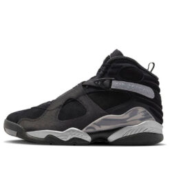 Jordan 8 Retro Winterized for Men Gunsmoke Waterproof Nubuck Sneaker with Reflective Straps FD1334-001