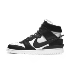 Nike Dunk High AMBUSH Bold Black White Leather Sneakers –  CU7544-001