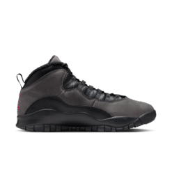 Jordan 10 Retro Shadow 2025 Basketball Shoes – Classic Grey Black Red Revival HJ6779-001