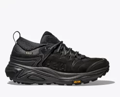 HOKA Kaha 3 Low GTX Black – Waterproof Hiking Shoes 1162532-BBLC